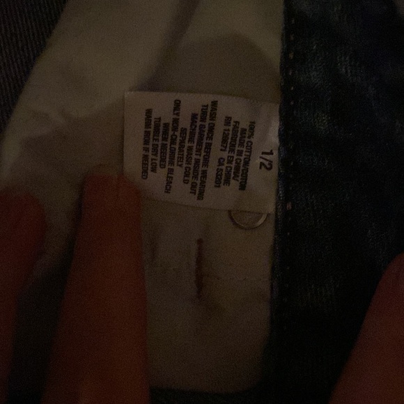 Women’s Aeropostale capri jeans size 1/2 - Picture 5 of 6